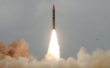 Pakistan test fires nuclear-capable missile “GHAZNAVI”